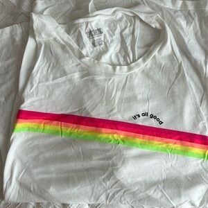 VS PINK workout graphic tank